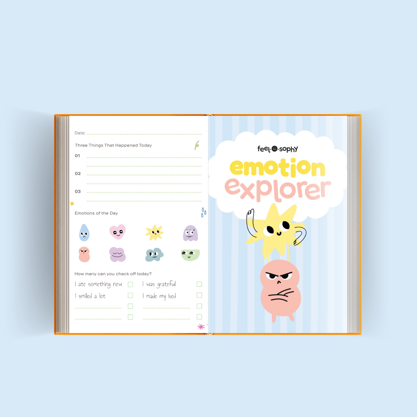 Emotion Explorer Journal Blue