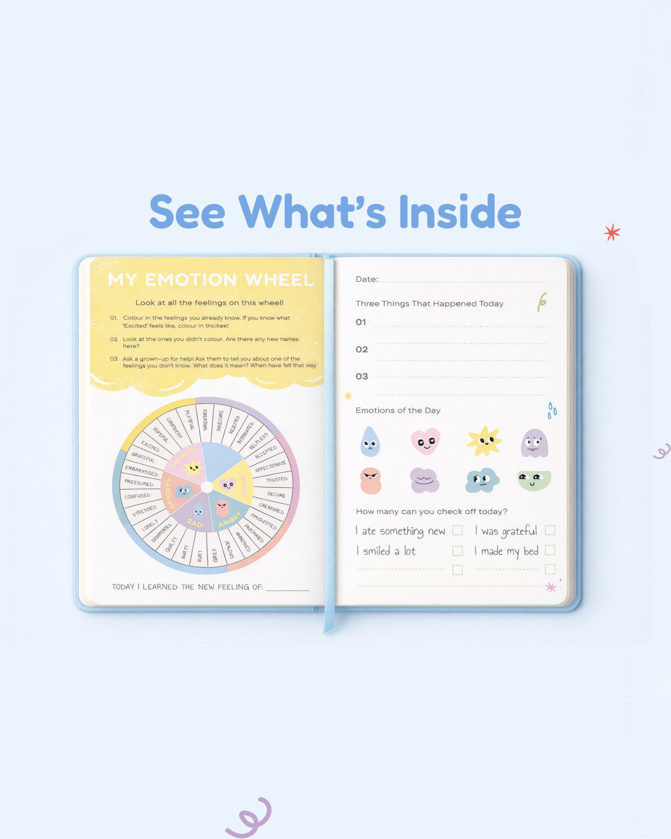 Emotion Explorer Journal Blue