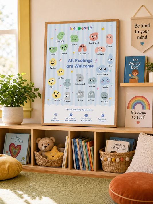 Emotion Poster: All Feelings are Welcome!